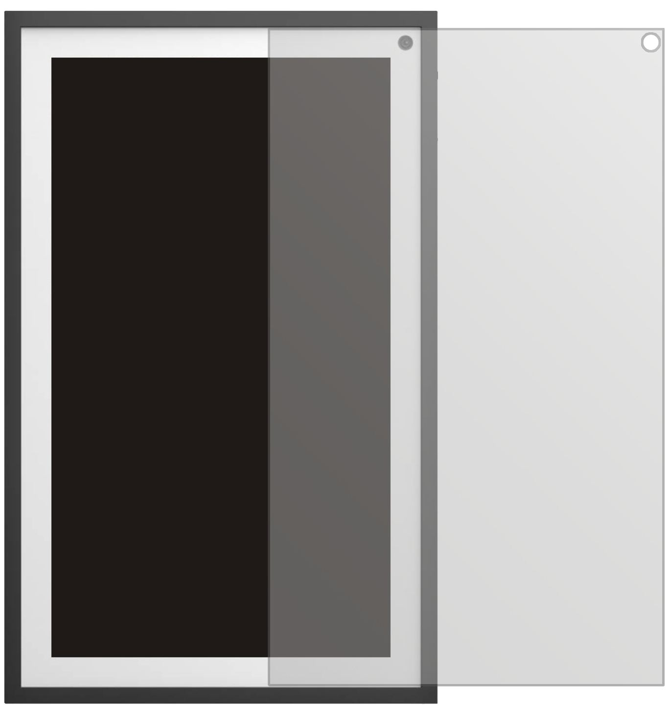 2x Schutzfolie matt für Amazon Echo Show 15 (2021) (2)