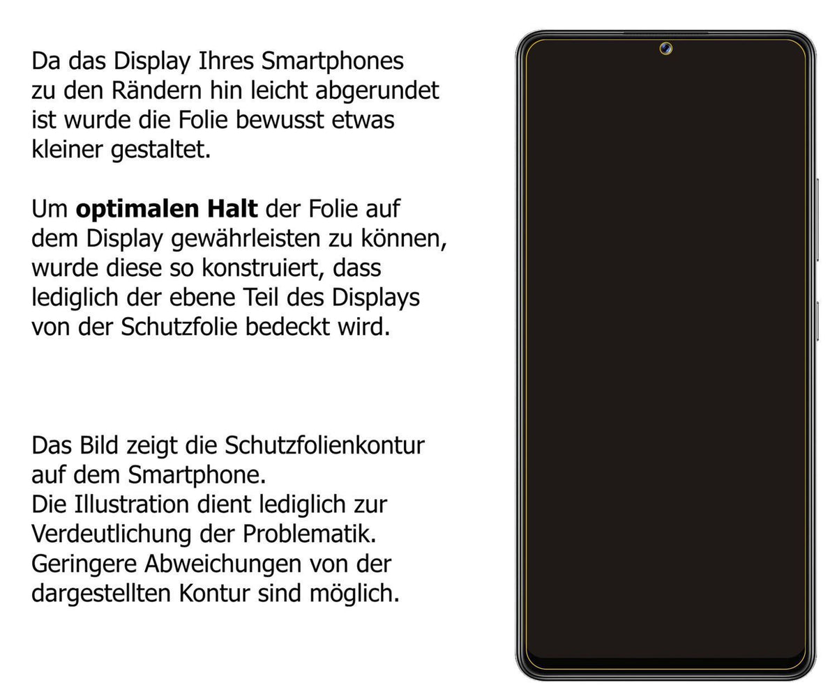 Blickschutzfolie für Samsung Galaxy M42 5G matt Sc (5)