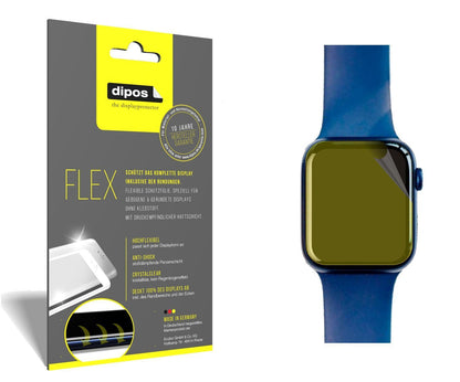 3x 3D Full Cover Schutzfolie für Apple Watch Serie (1)