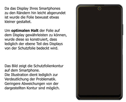 2x Schutzfolie matt für Sony Xperia Ace 2 Display- (6)