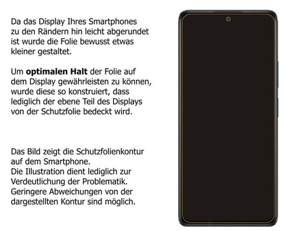 2x 9H Schutzfolie matt für Xiaomi Redmi Note 10S P (3)