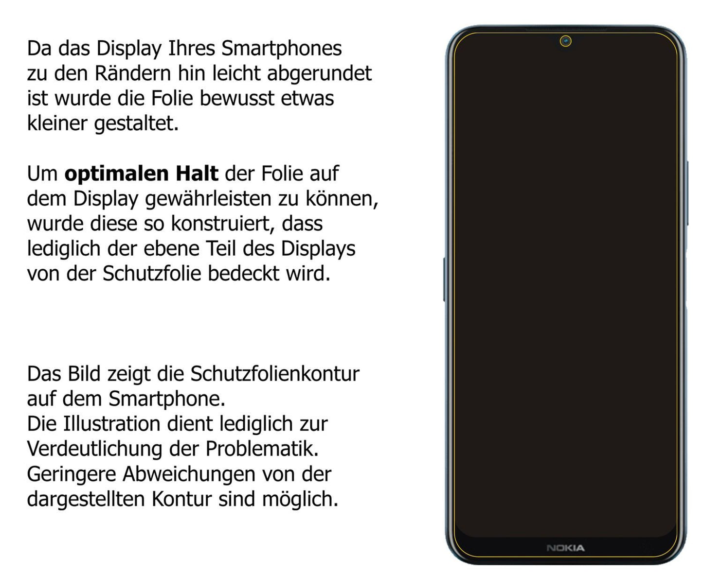 2x 9H Schutzfolie für Nokia G50 Panzerfolie (3)