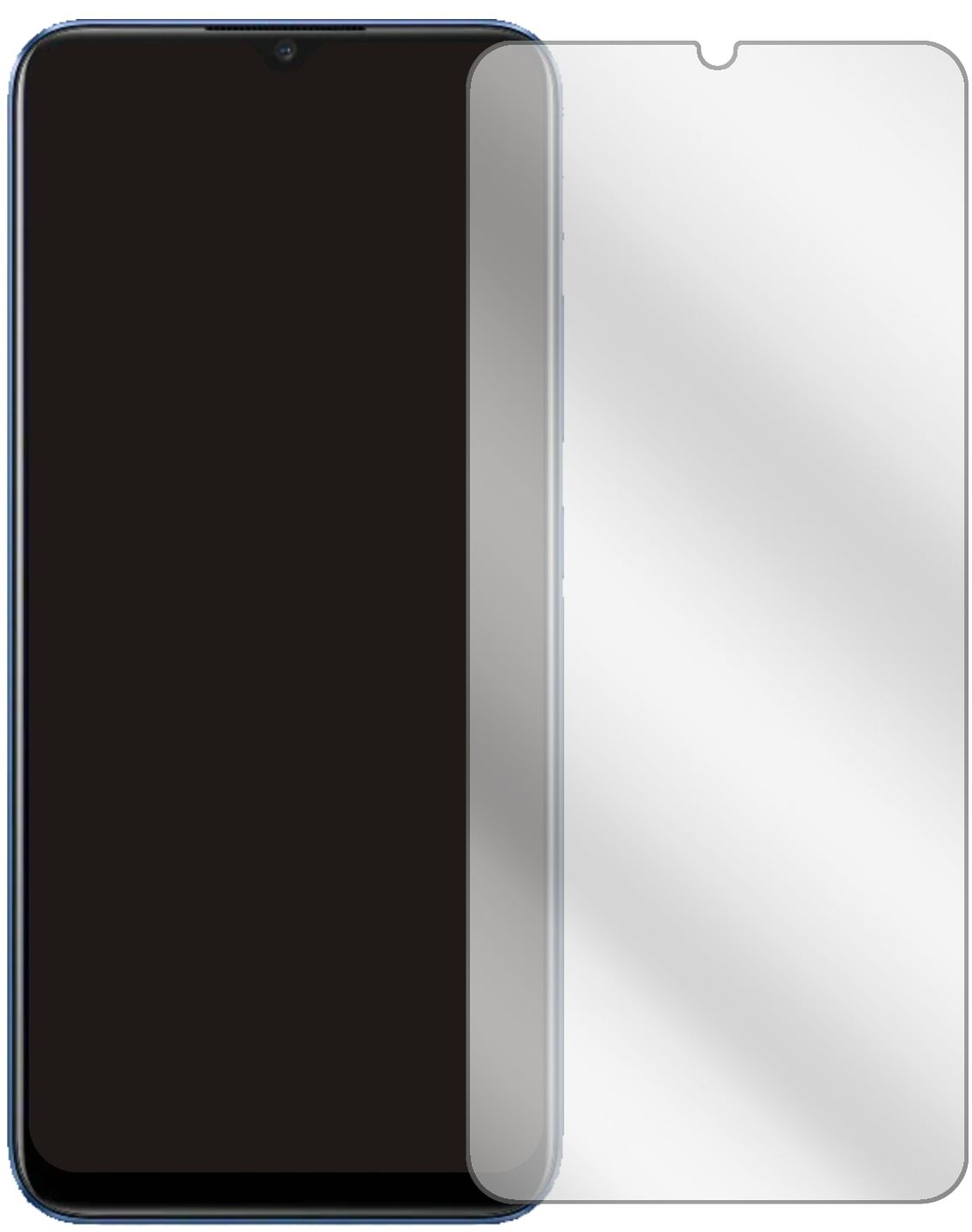 6x Schutzfolie klar für Oppo Realme C12 Display-Sc (2)