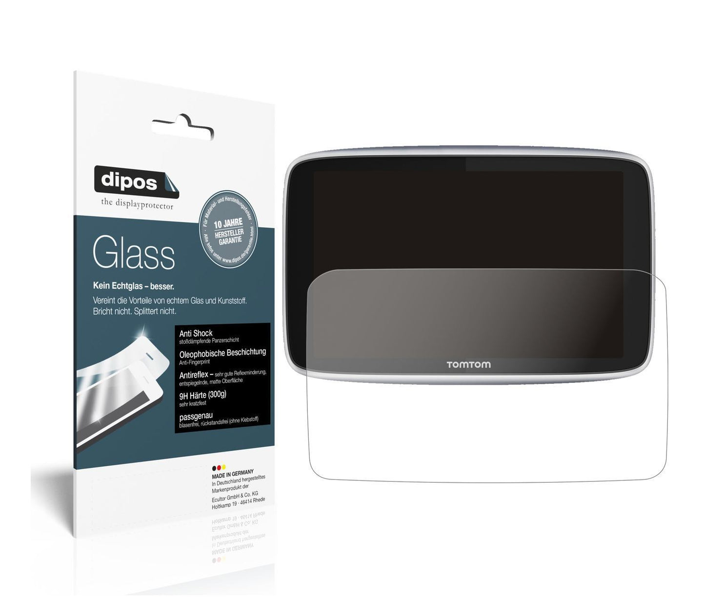 1x 9H Schutzfolie matt für TomTom Go Premium X Pan (1)