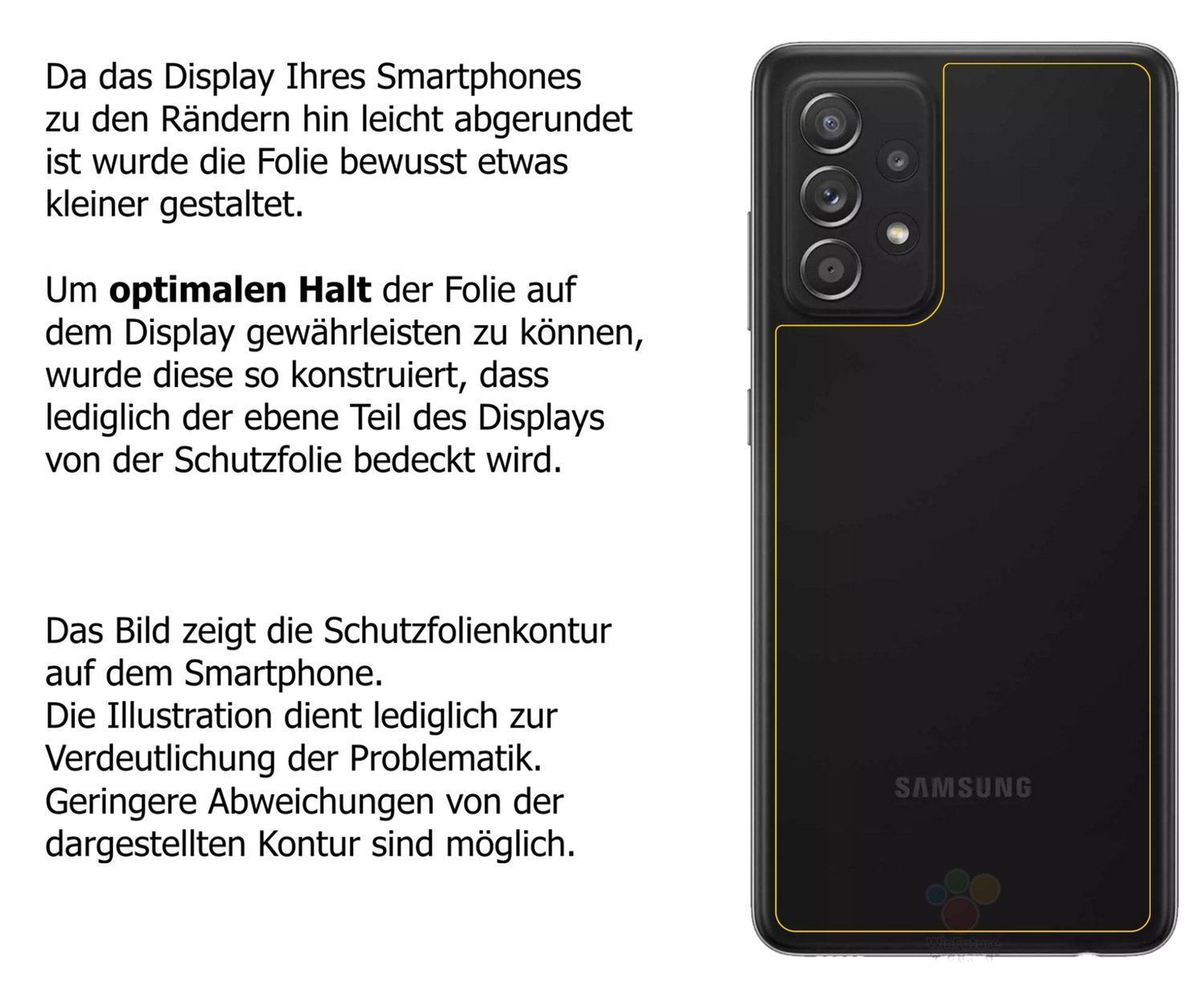 2x 9H Schutzfolie matt für Samsung Galaxy A52s 5G  (3)