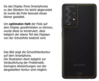 2x 9H Schutzfolie matt für Samsung Galaxy A52s 5G  (3)