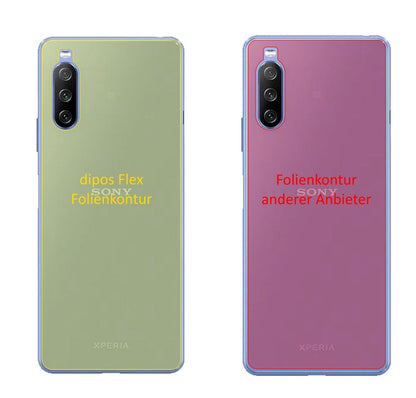 3x 3D Full Cover Schutzfolie für Sony Xperia 10 II (2)