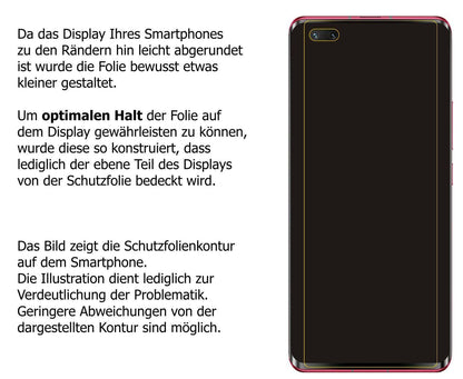 1x 9H Schutzfolie matt für Huawei nova 8i Panzerfo (3)