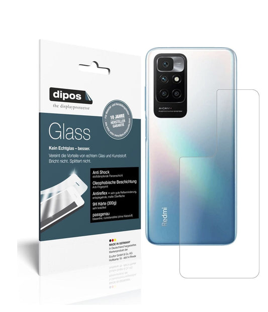 1x 9H Schutzfolie matt für Xiaomi Redmi 10 Rücksei (1)