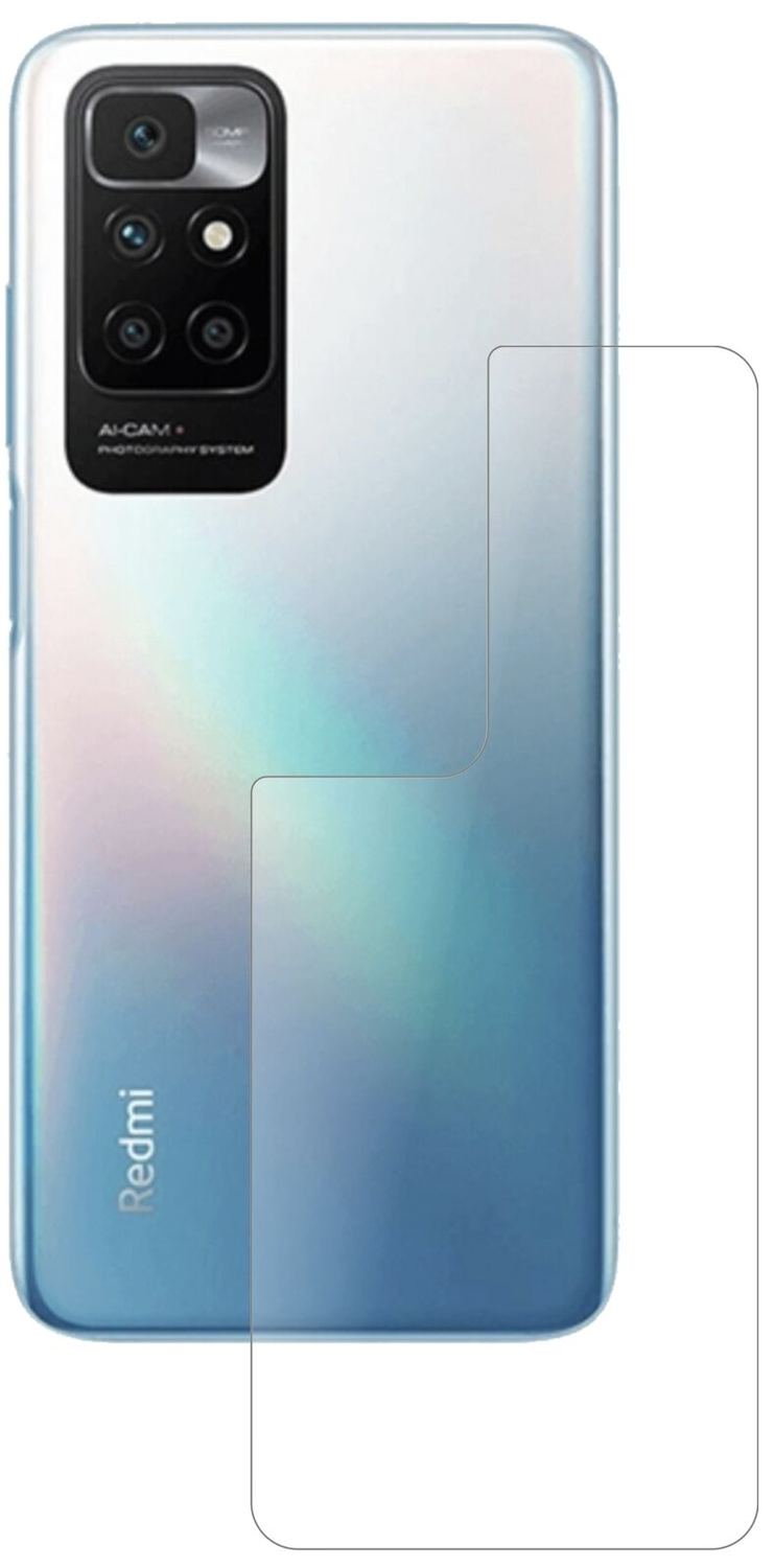 1x 9H Schutzfolie matt für Xiaomi Redmi 10 Rücksei (2)