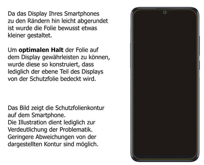 Blickschutzfolie für TCL 20 SE matt Schutzfolie Pr (5)