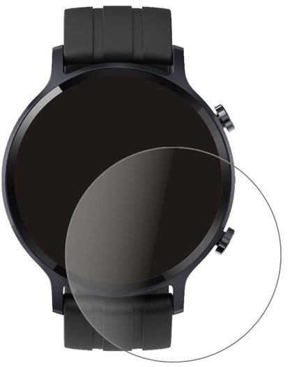 2x 9H Schutzfolie matt für Oppo Realme Watch S Pan (2)
