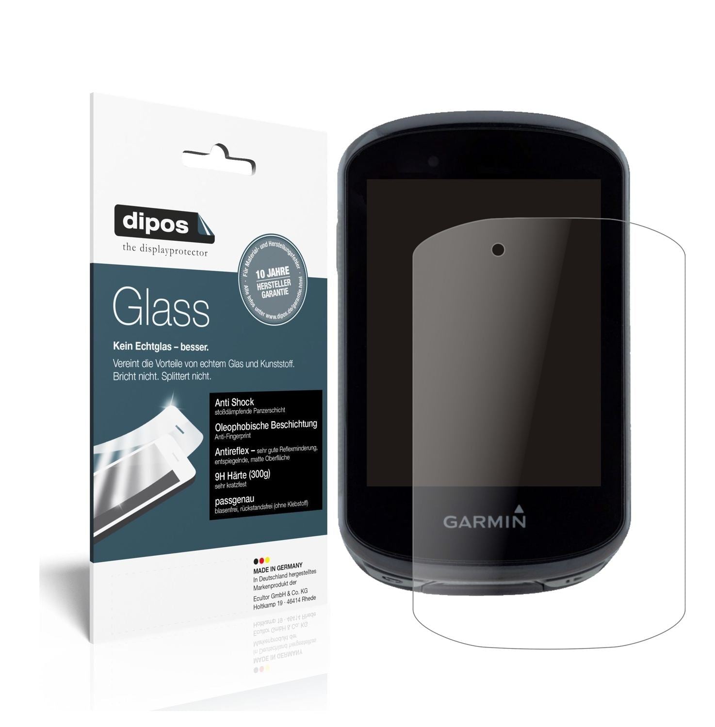 1x 9H Schutzfolie matt für Garmin Edge 830 Panzerf (1)