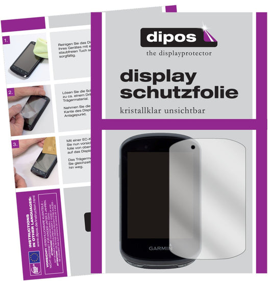 6x Schutzfolie klar für Garmin Edge 830 Display-Sc (1)
