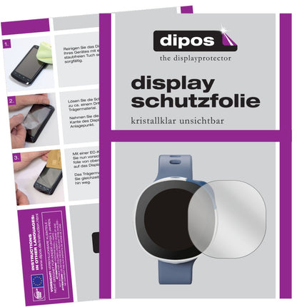 6x Schutzfolie klar für Vodafone Smart Kids Watch  (1)