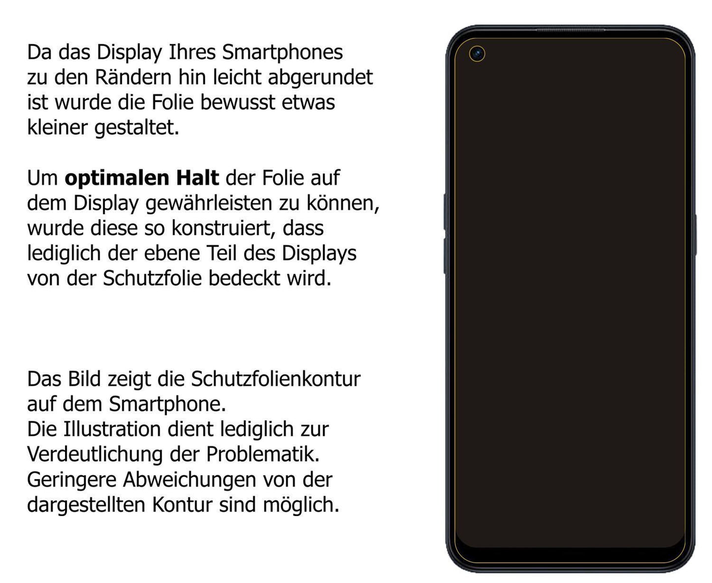 2x 9H Schutzfolie matt für Oppo A53 5G Panzerfolie (3)