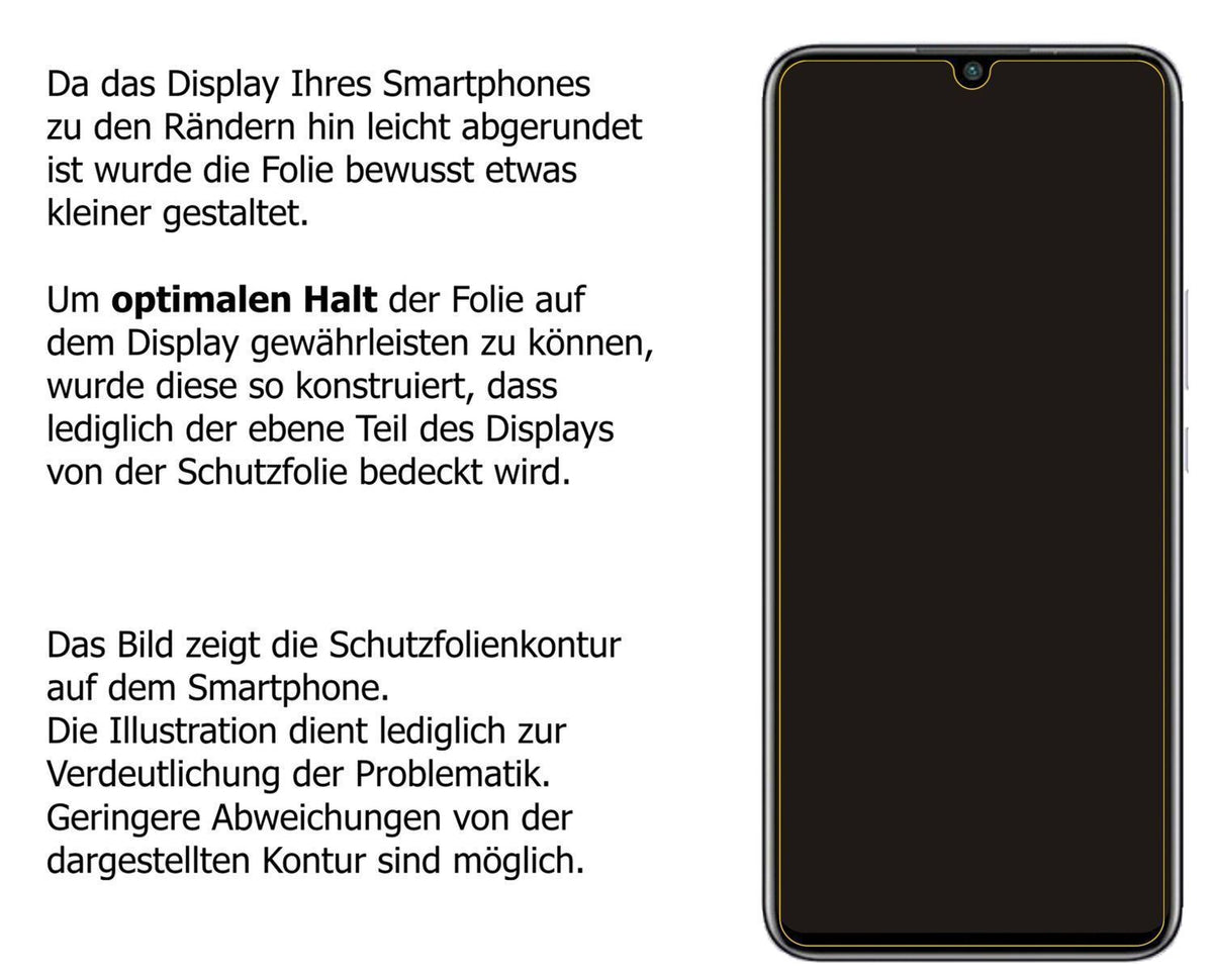 5x Schutzfolie klar für Huawei nova 8 SE Display-S (5)