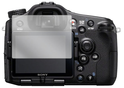 1x Schutzfolie klar für Sony Alpha 77 V Display-Sc (2)