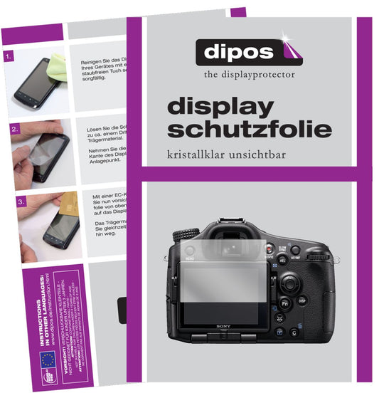6x Schutzfolie klar für Sony Alpha 77 II Display-S (1)