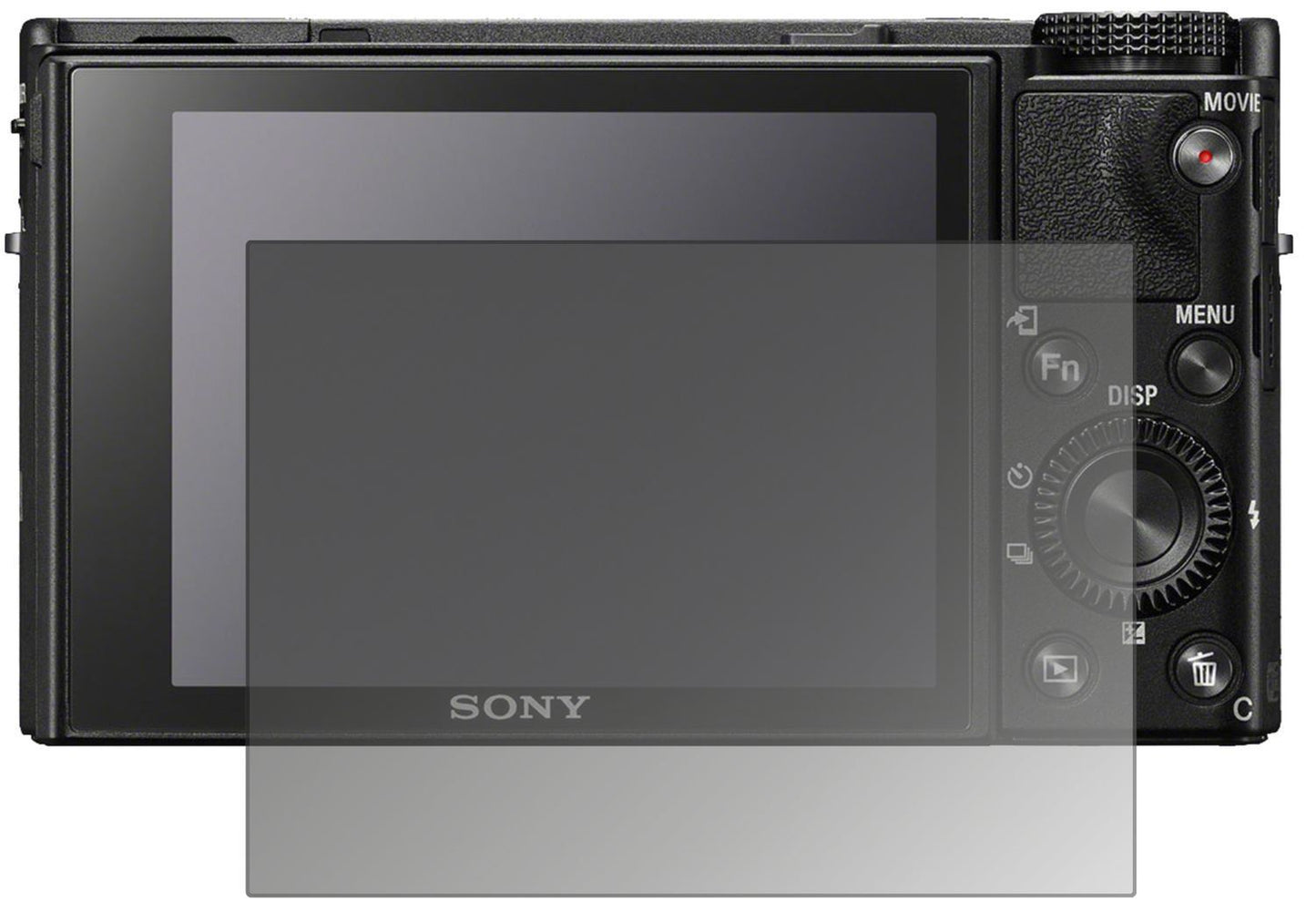 Blickschutzfolie für Sony Cyber-Shot DSC-RX100 mat (1)