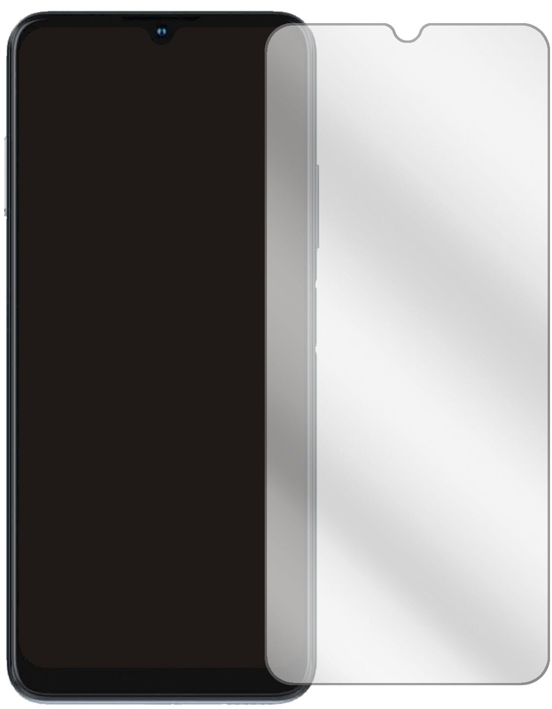 6x Schutzfolie klar für ZTE Blade 11 Prime Display (2)
