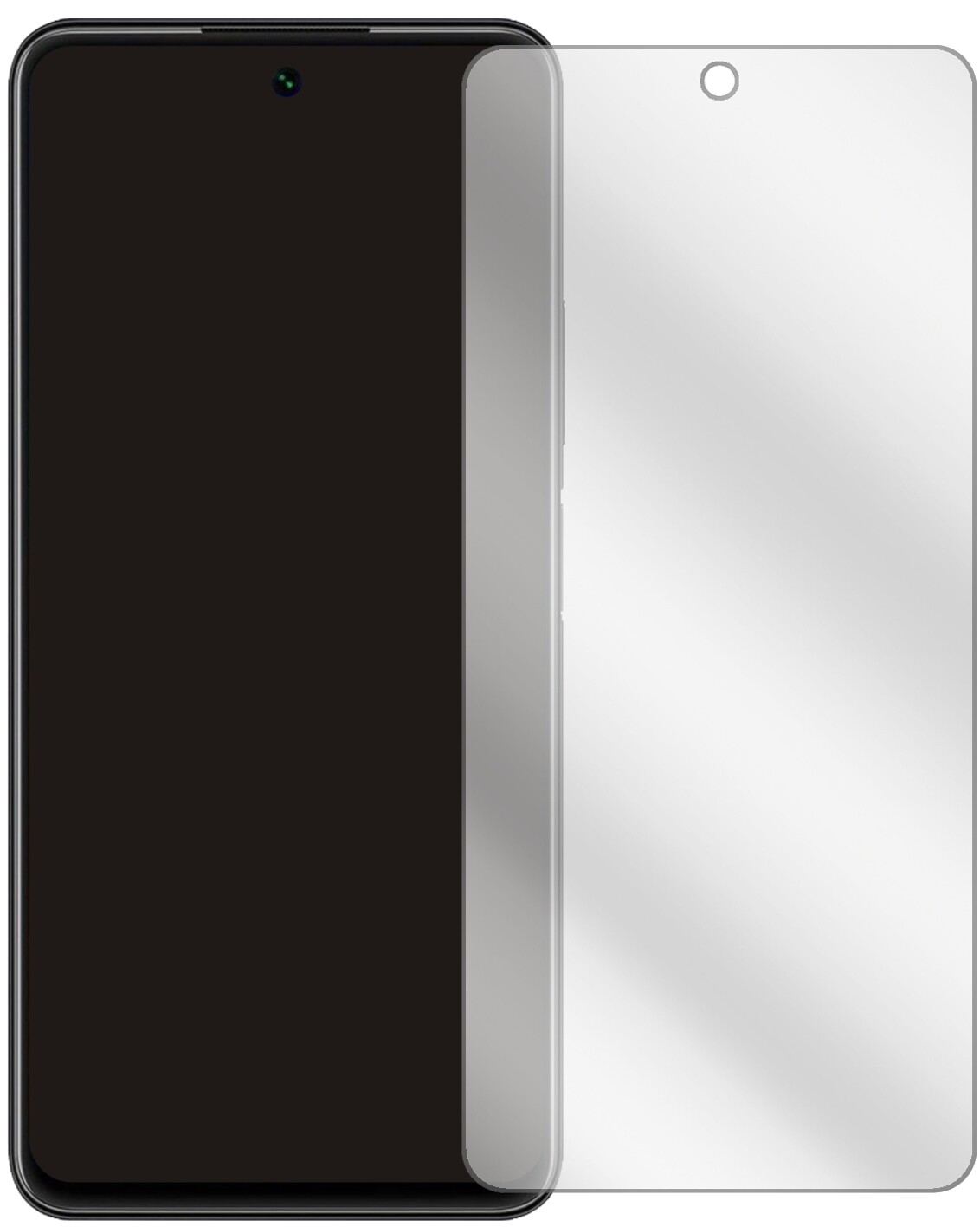 2x Schutzfolie klar für Huawei P Smart (2021) Disp (2)