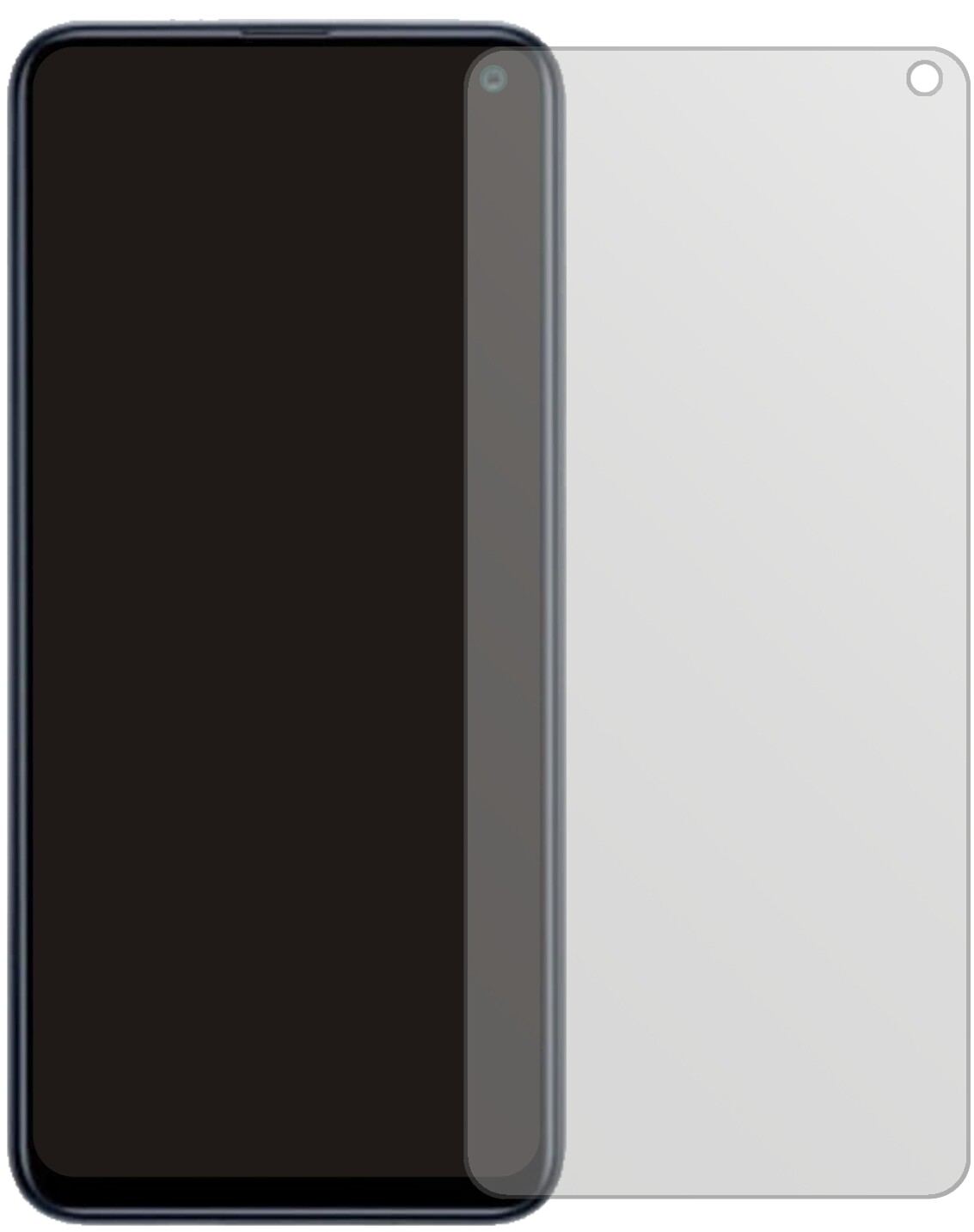 6x Schutzfolie matt für Samsung Galaxy F52 5G Disp (2)