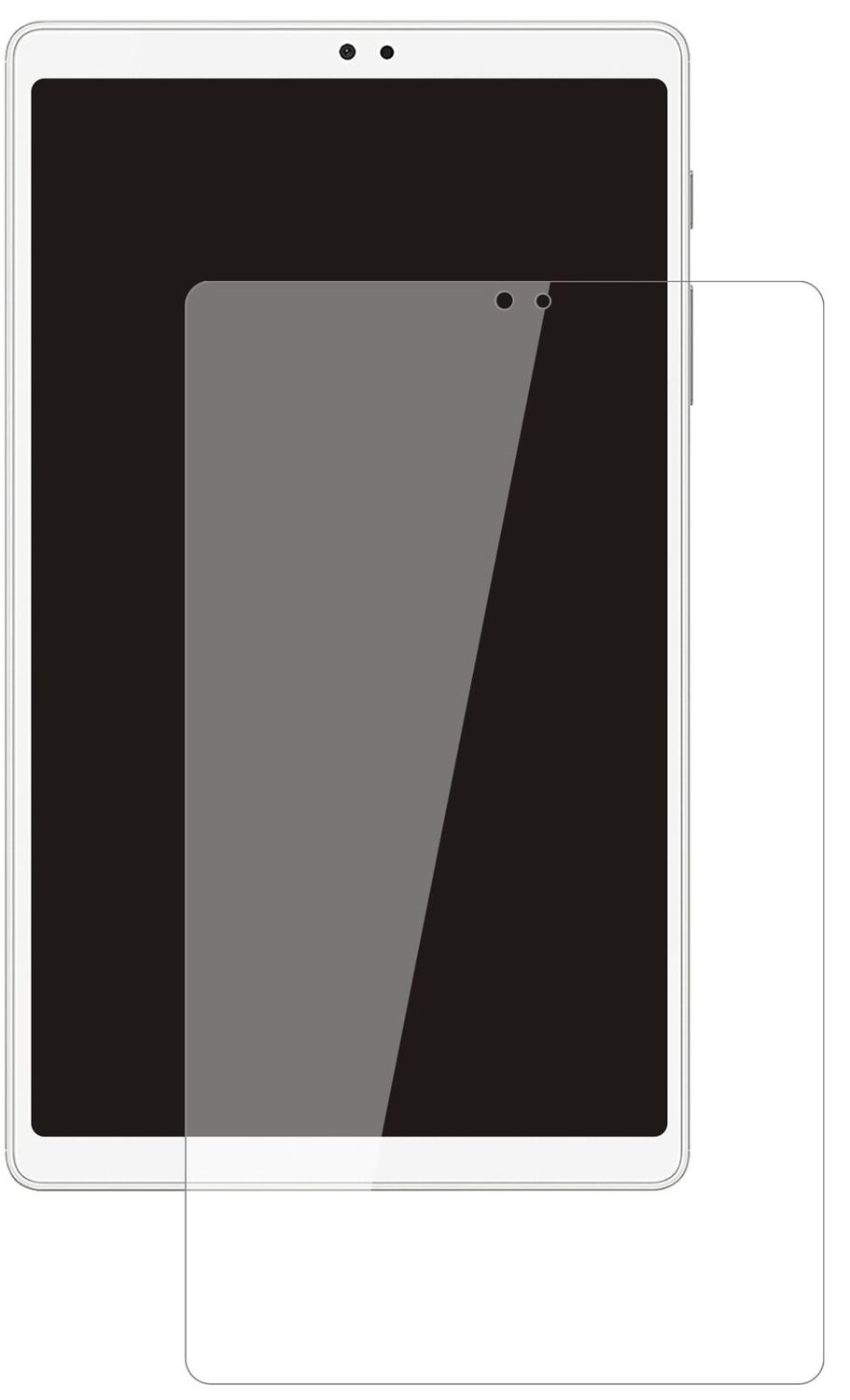 1x 9H Schutzfolie für Samsung Galaxy Tab A7 Lite P (2)