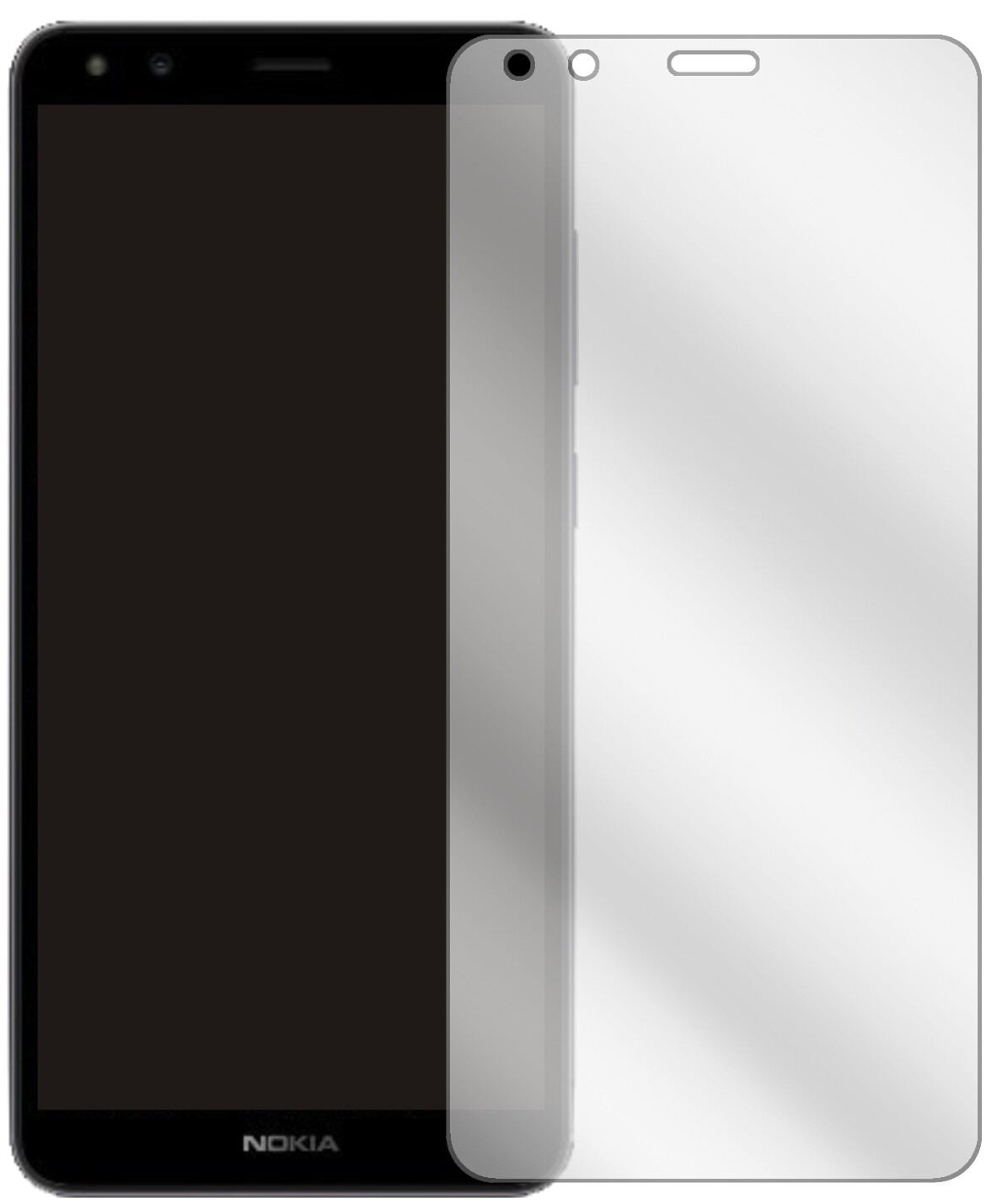 6x Schutzfolie klar für Nokia C01 Plus Display-Sch (2)