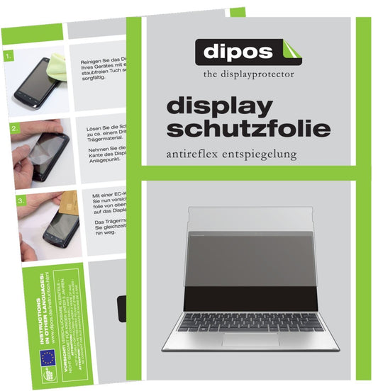 2x Schutzfolie matt für HP Elite x2 G8 13 Zoll Dis (1)