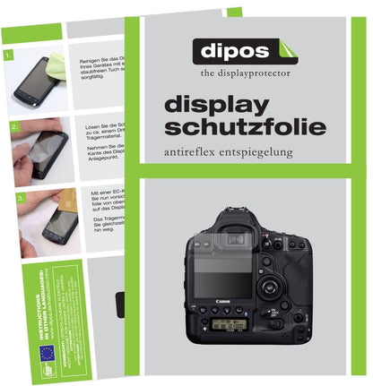 5x Schutzfolie matt für Canon Eos 1D Display-Schut (1)