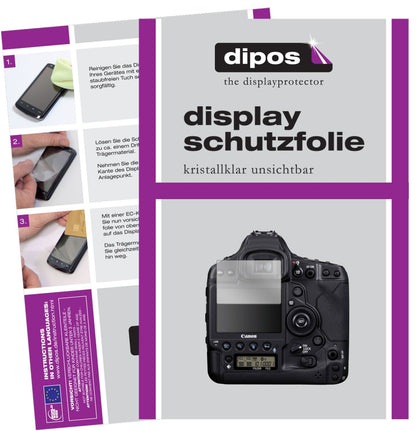 6x Schutzfolie klar für Canon Eos 1D Display-Schut (1)