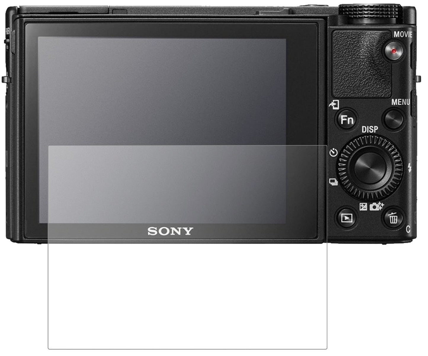 2x 9H Schutzfolie matt für Sony Cyber-Shot DSC-RX  (2)