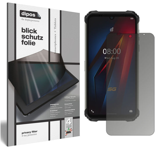 Blickschutzfolie für Ulefone Armor 8 5G matt Schut (1)
