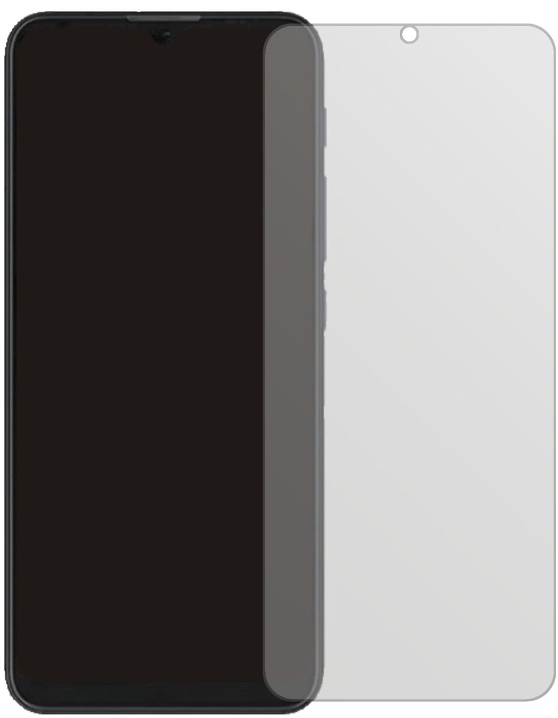 2x Schutzfolie matt für Motorola Moto G20 Display- (2)