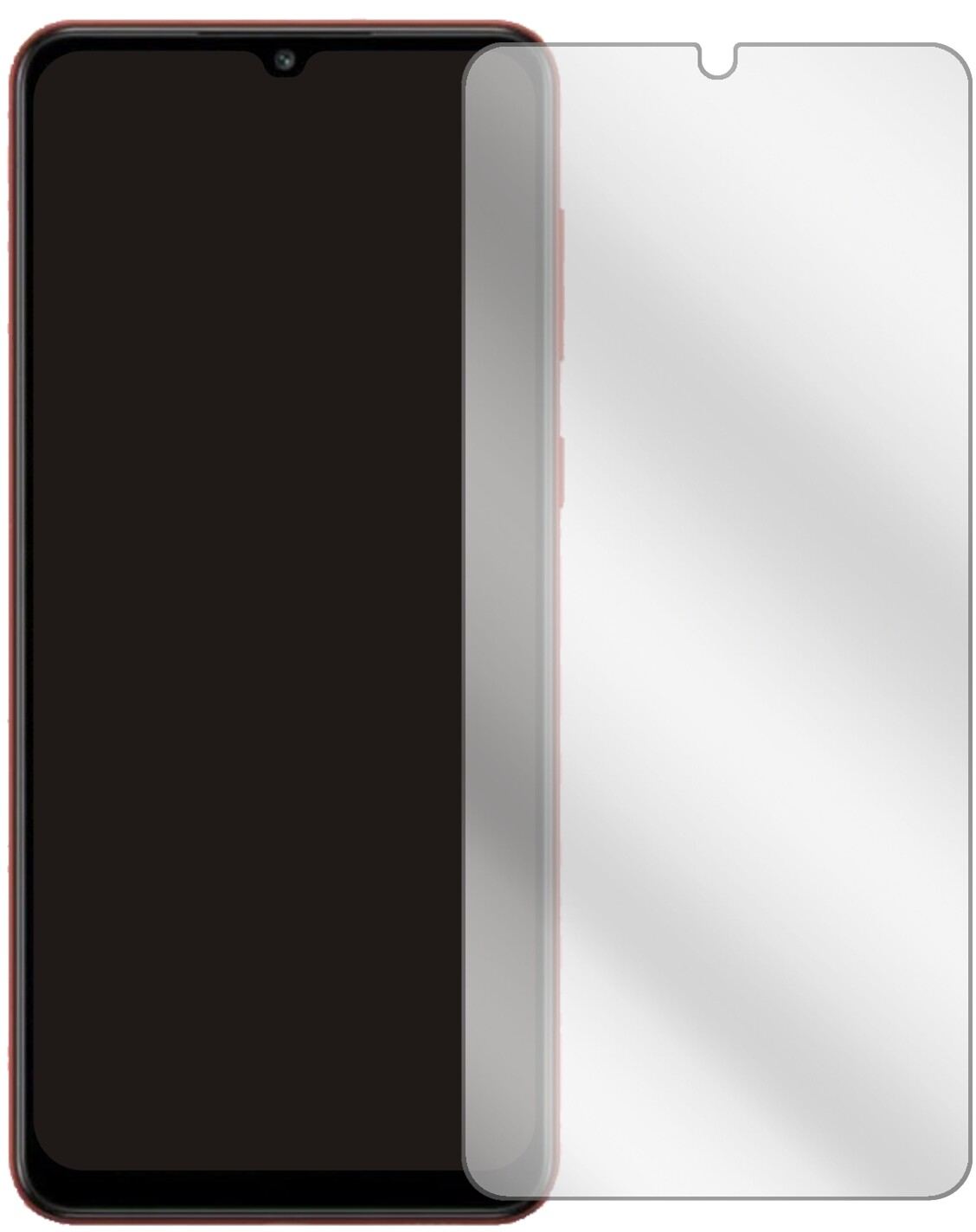 2x Schutzfolie klar für Samsung Galaxy F02s Displa (2)