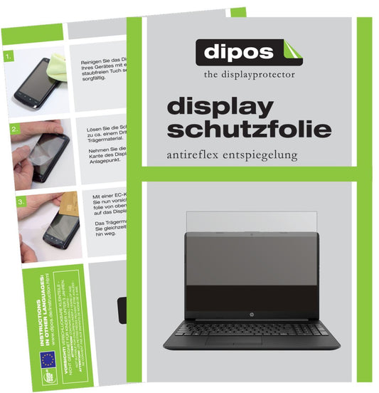 1x Schutzfolie matt für HP Notebook 15 Zoll gw0542 (1)