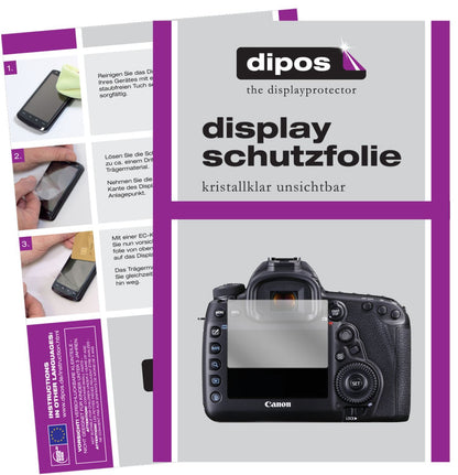 1x Schutzfolie klar für Canon EOS 5D Mark IV Displ (1)
