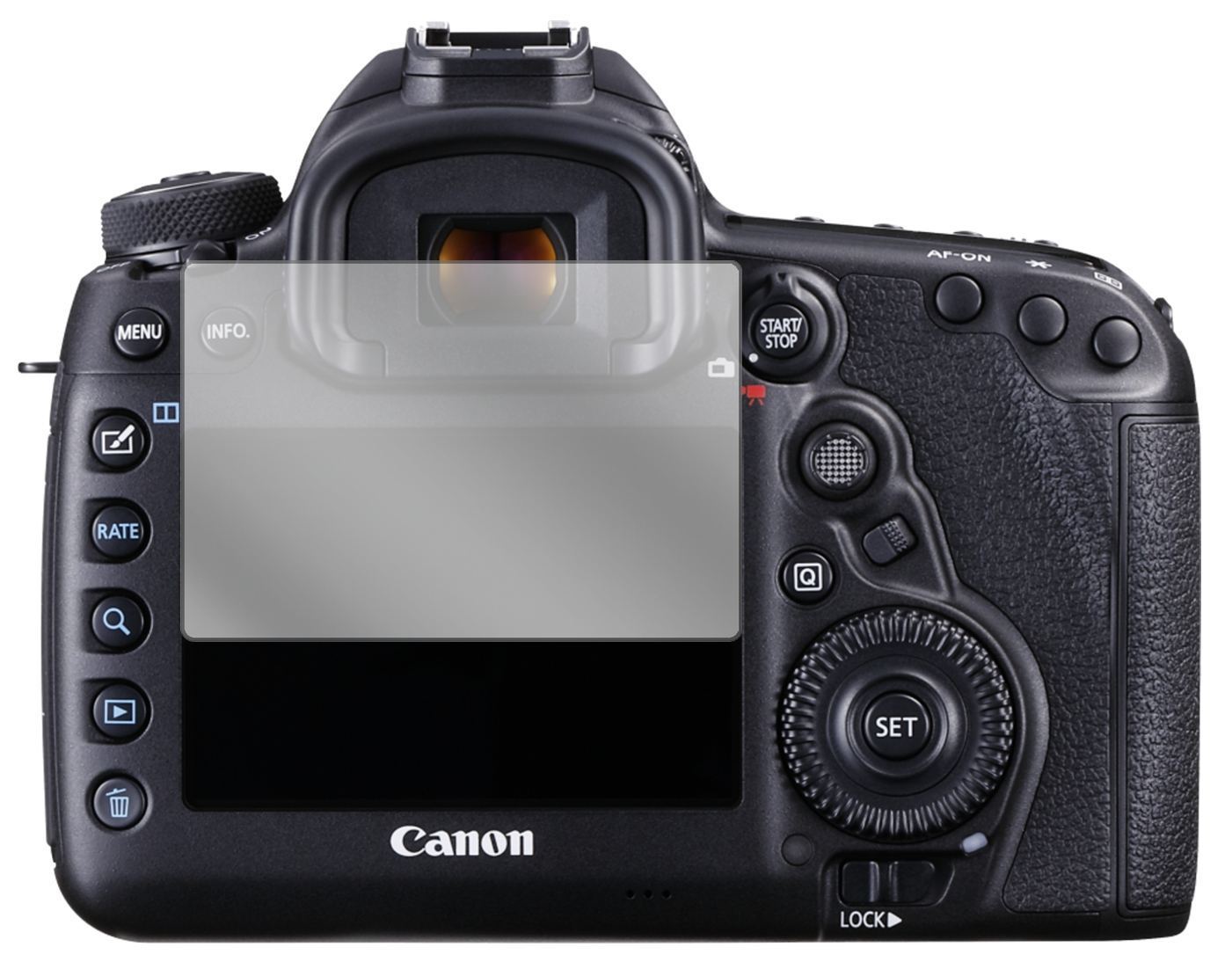 1x Schutzfolie klar für Canon EOS 5D Mark IV Displ (2)