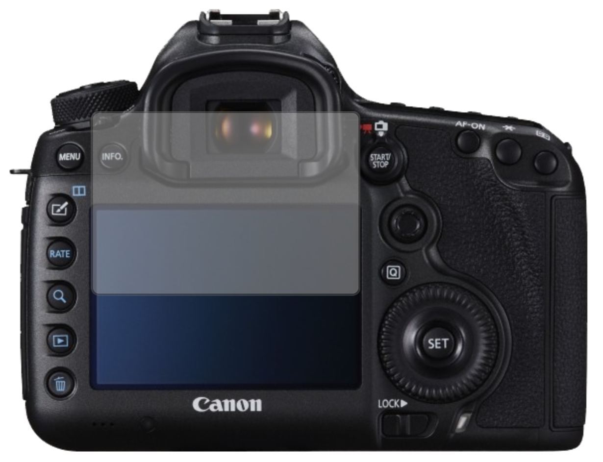 1x Schutzfolie matt für Canon EOS 5DS R Display-Sc (2)