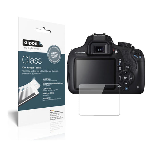 1x 9H Schutzfolie für Canon EOS 1200D Panzerfolie (1)
