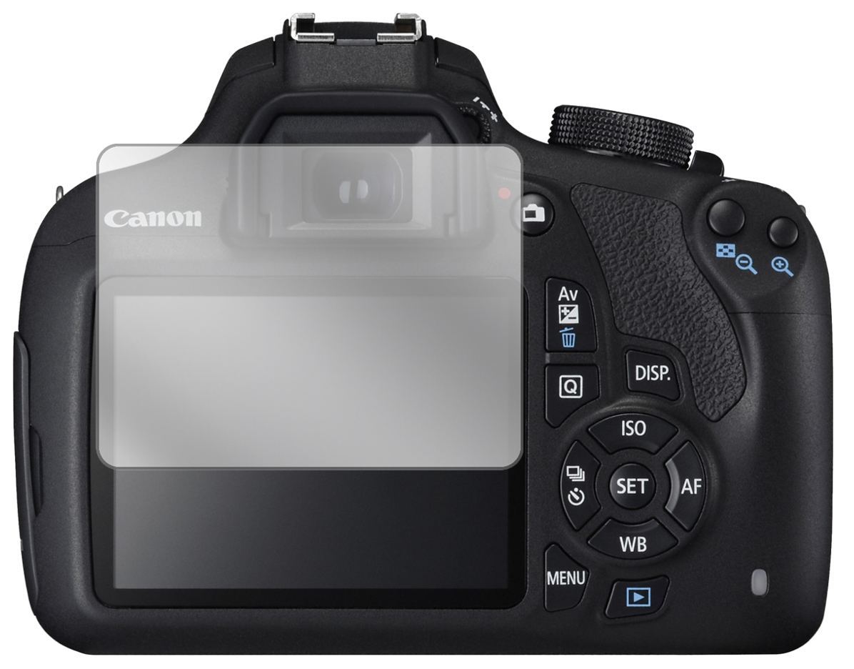 6x Schutzfolie klar für Canon EOS 1200D Display-Sc (2)