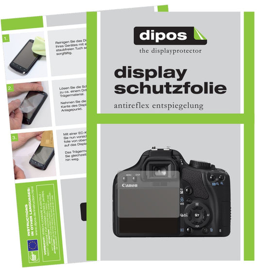 6x Schutzfolie matt für Canon EOS 450D Display-Sch (1)