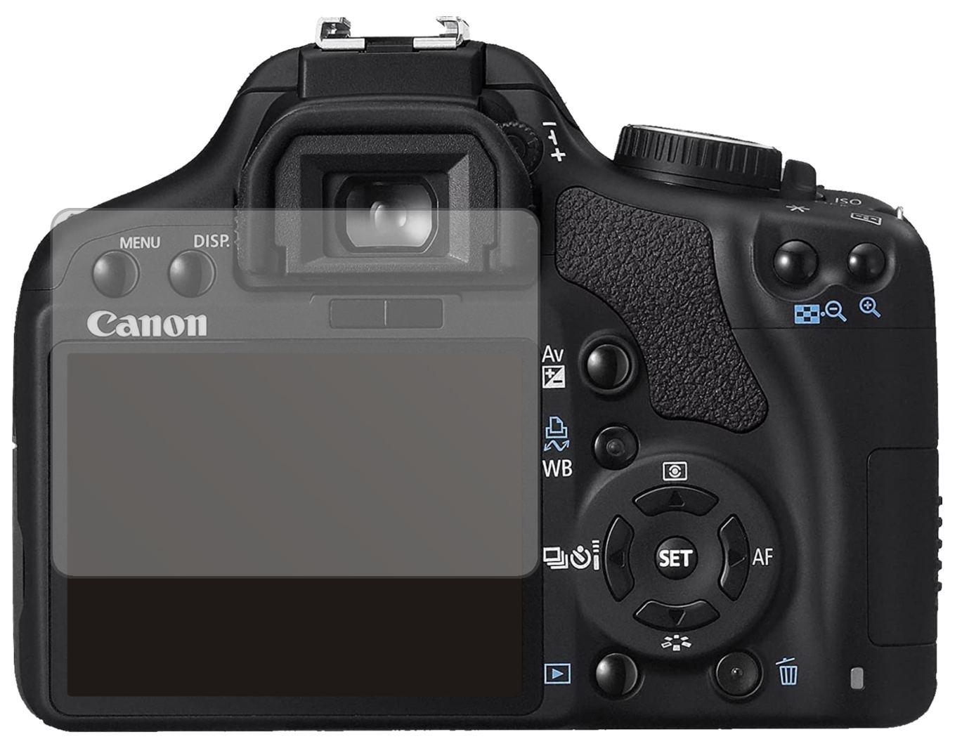 6x Schutzfolie matt für Canon EOS 450D Display-Sch (2)