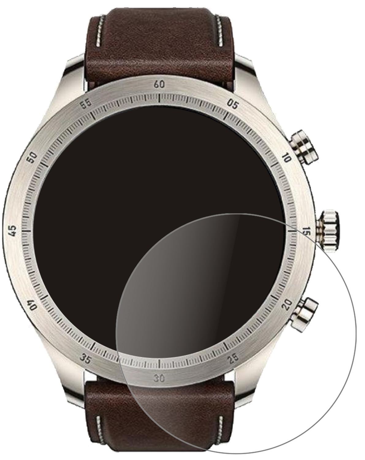 2x 9H Schutzfolie matt für Zepp Z Smartwatch Panze (2)