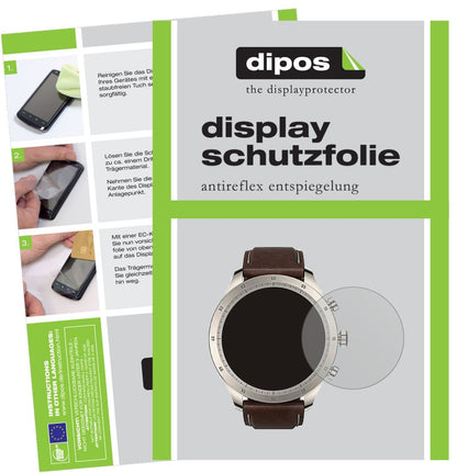 2x Schutzfolie matt für Zepp Z Smartwatch Display- (1)