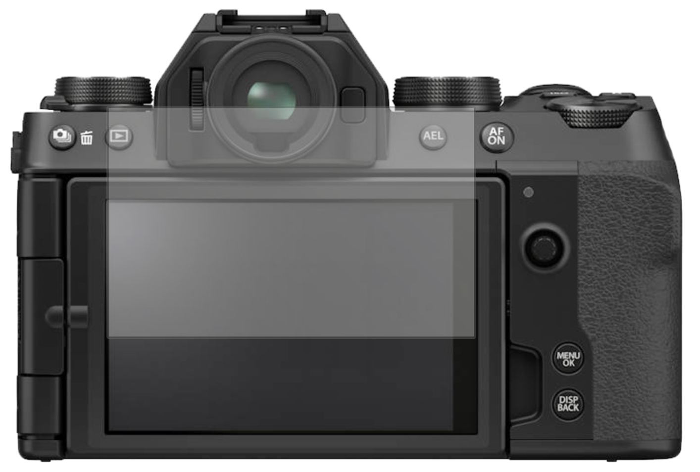 5x Schutzfolie matt für Fujifilm X-S10 Display-Sch (2)