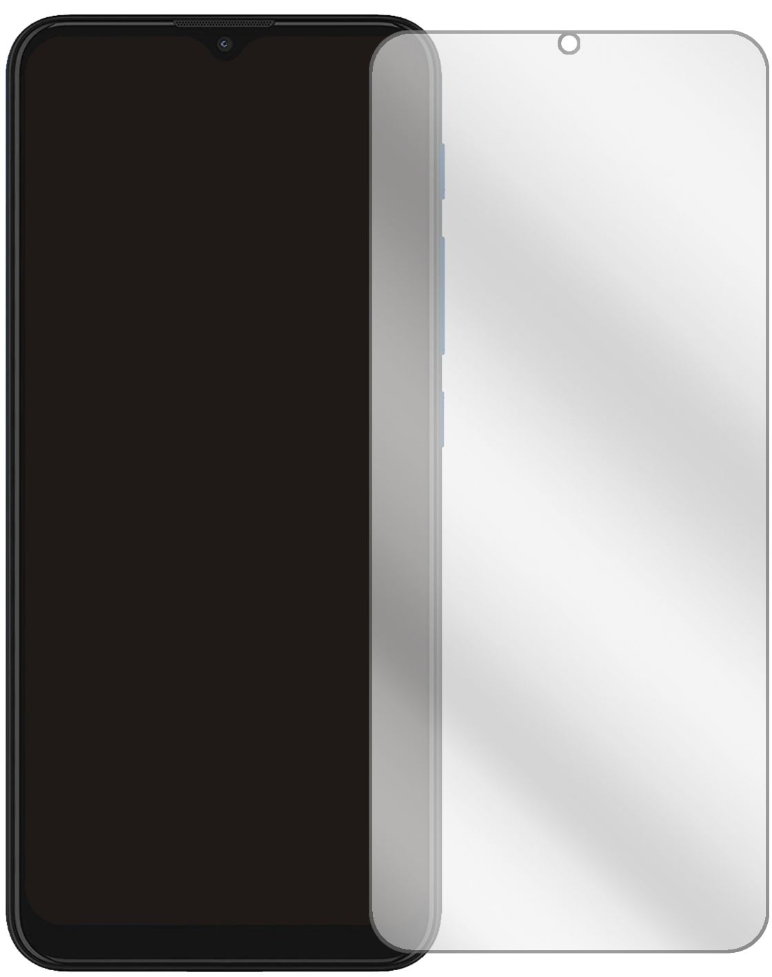 1x Schutzfolie klar für Motorola Moto E7 Plus Disp (2)