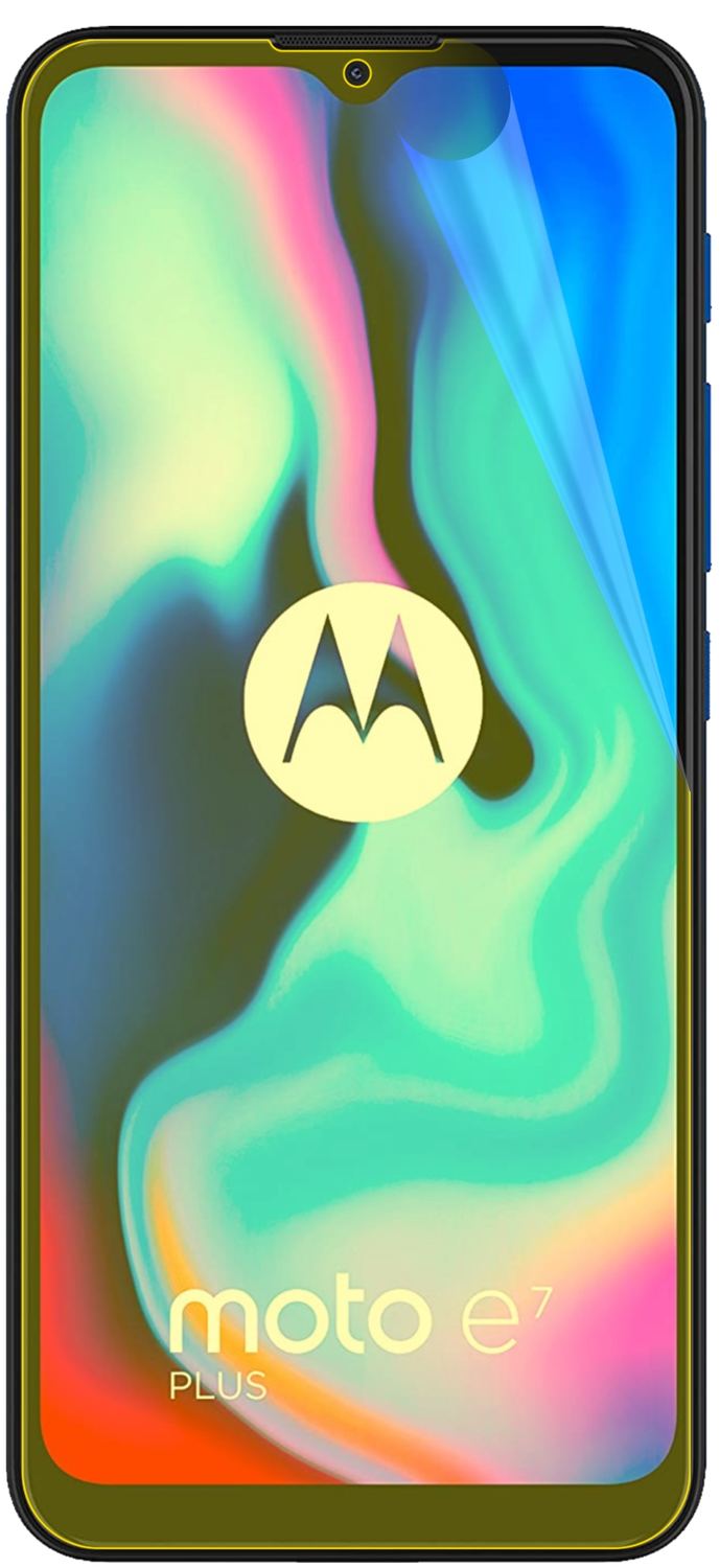 3x 3D Full Cover Schutzfolie für Motorola Moto E7  (3)