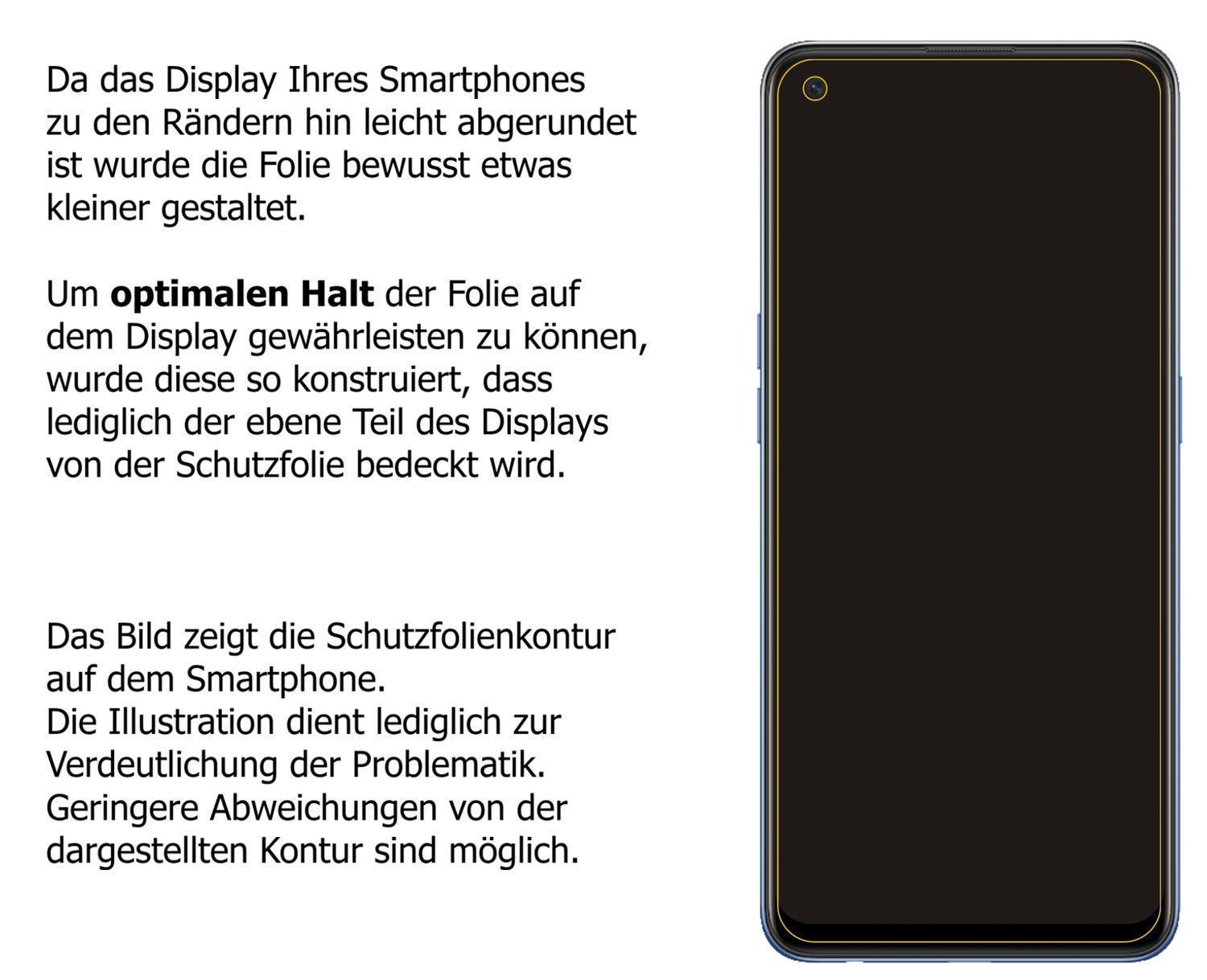 Blickschutzfolie für Oppo A74 matt Schutzfolie Pri (5)